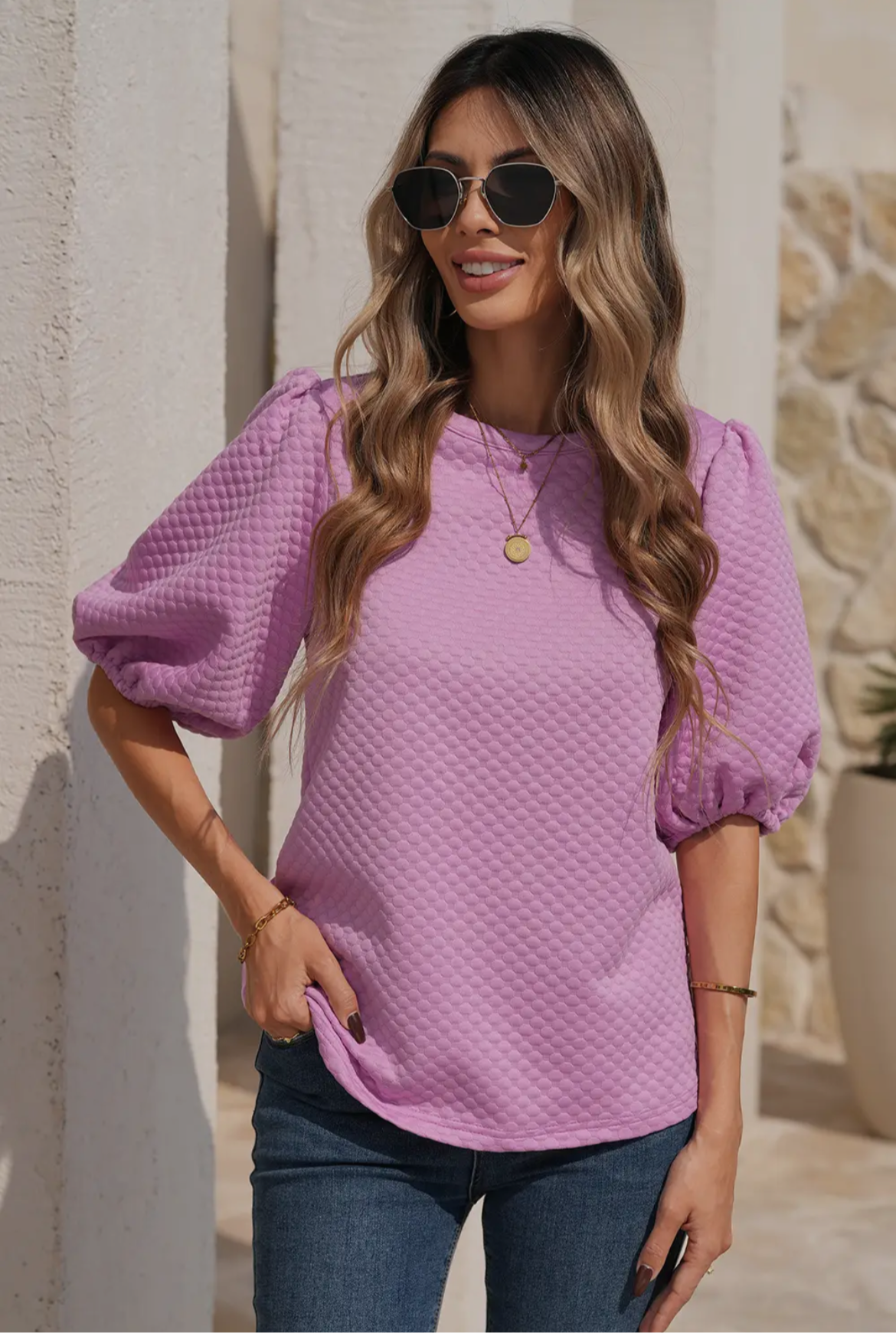 Peony Lane Puff Sleeve Blouse