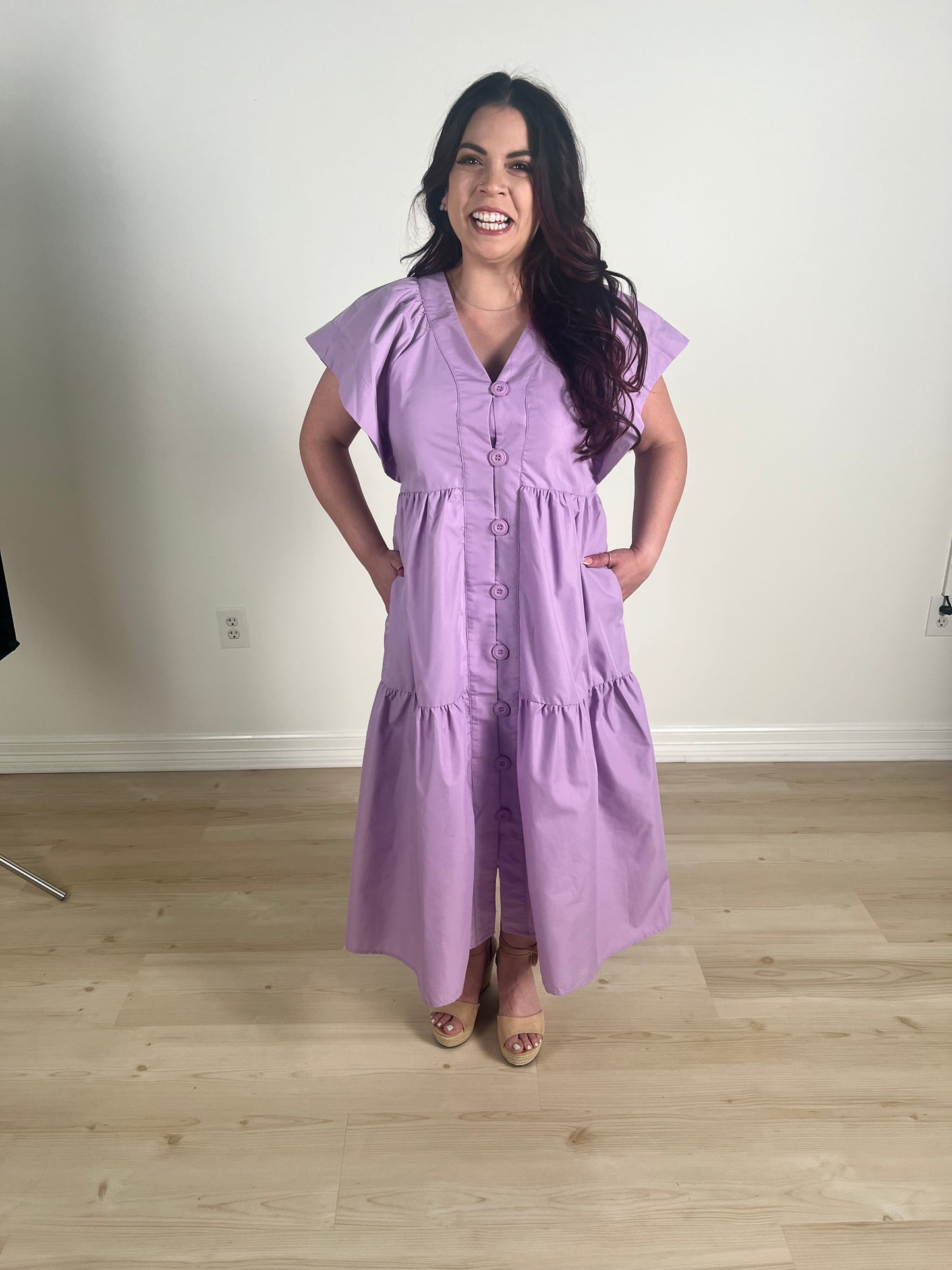 Jasmine Lilac dress