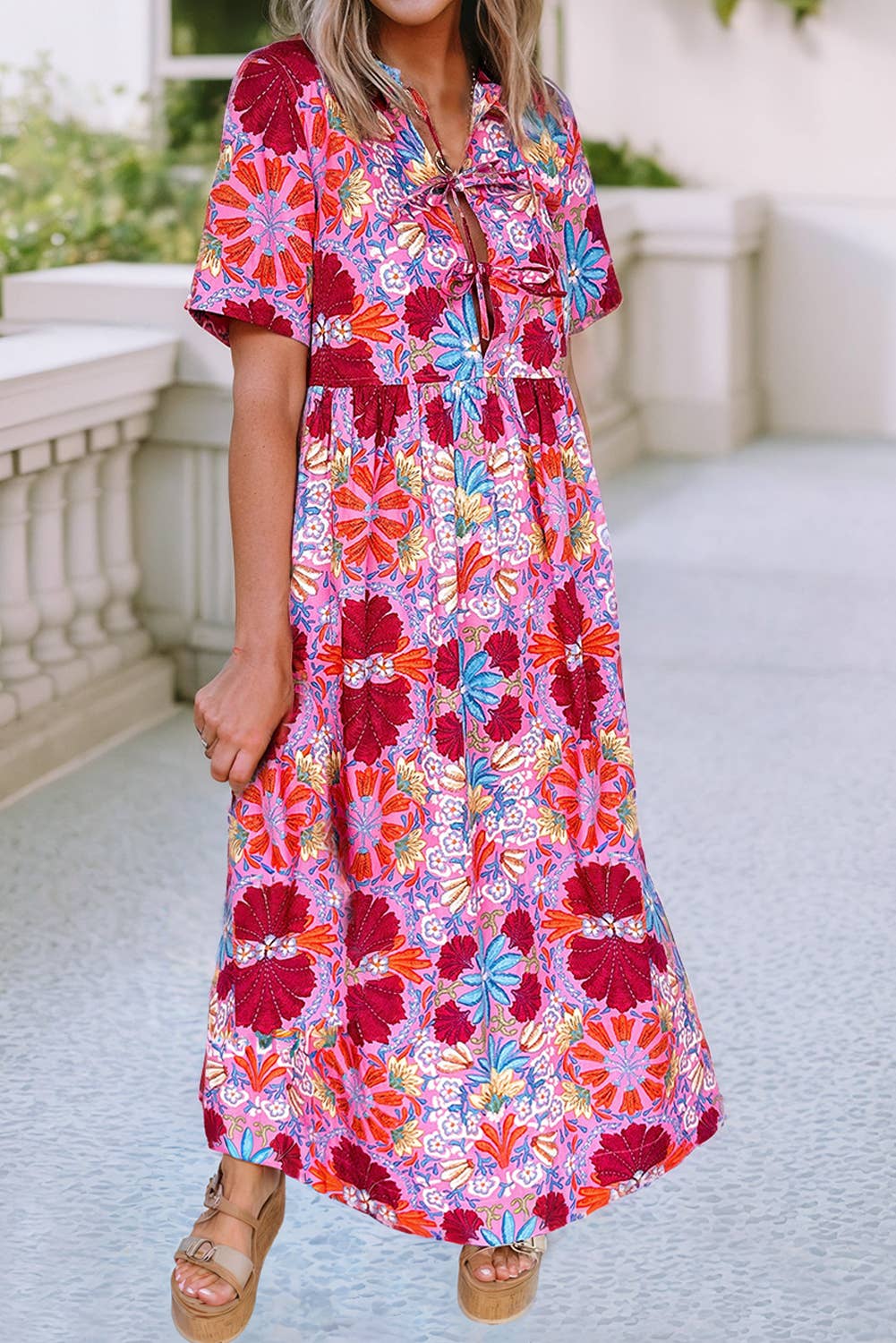 Marlo Floral Print Dress
