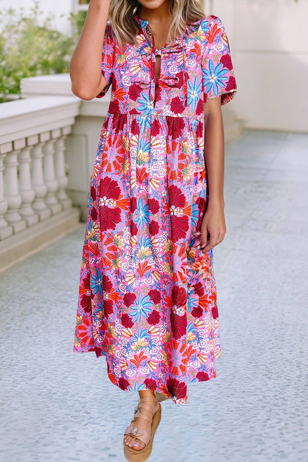 Marlo Floral Print Dress