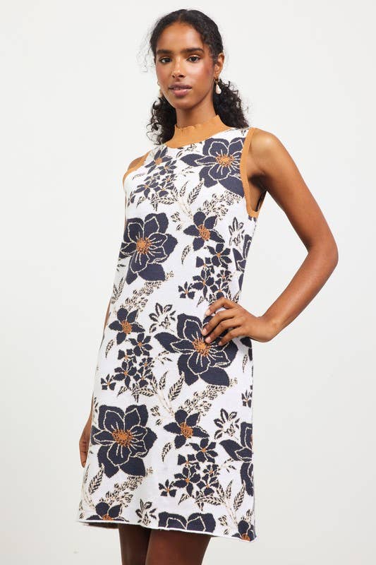 The Maya Floral Shift Dress