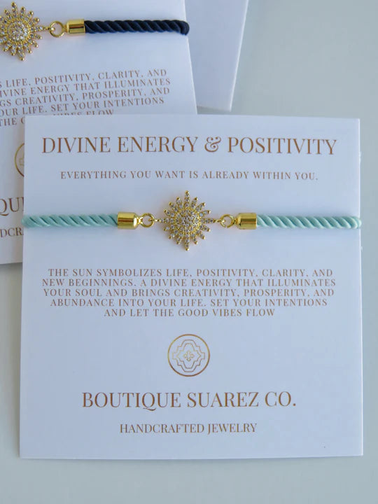 Sun Positive Adjustable Bracelet