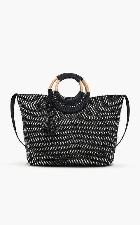 Midnight Lurex Wicked Totebag