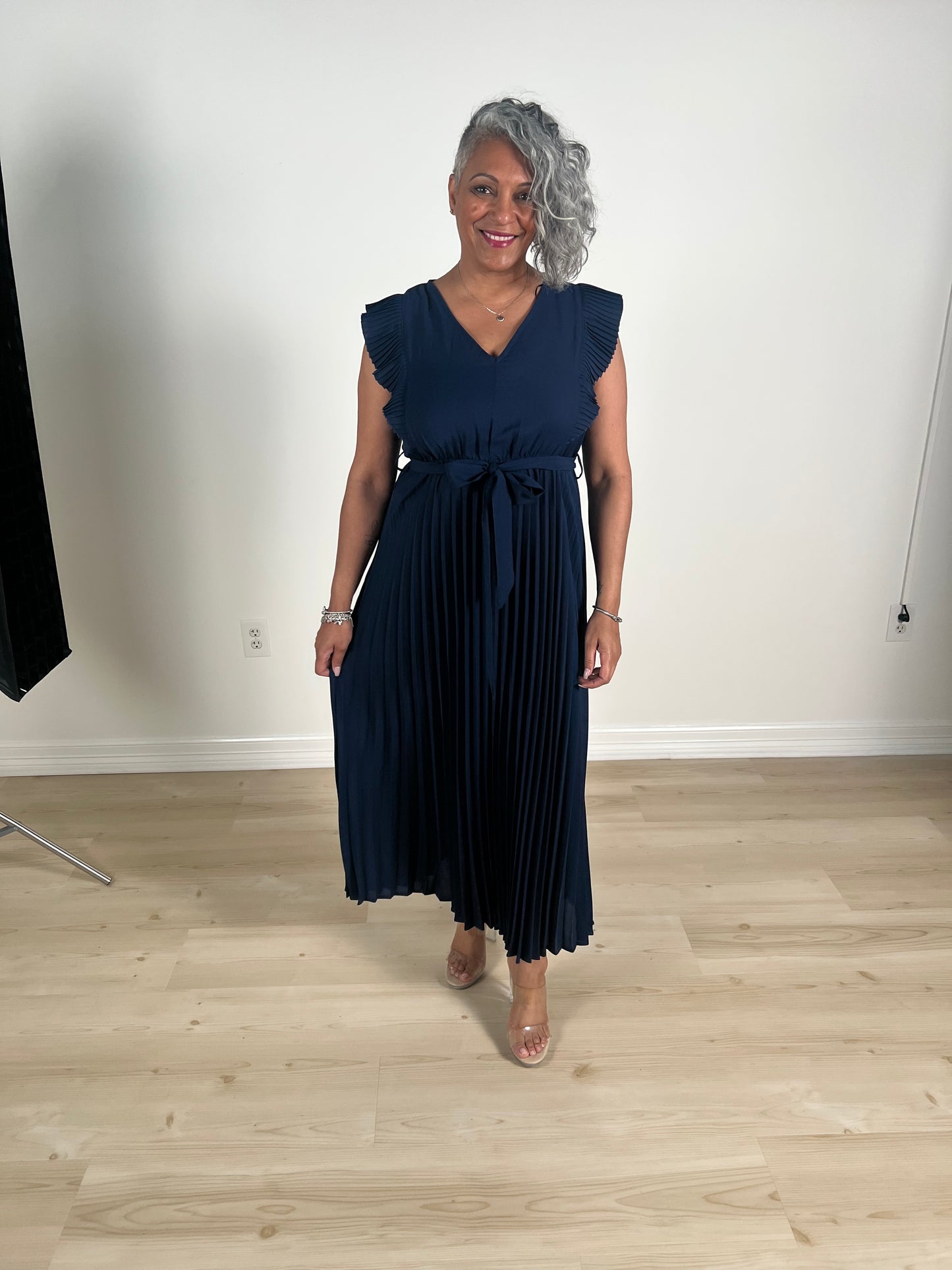 Charlotte Navy dress