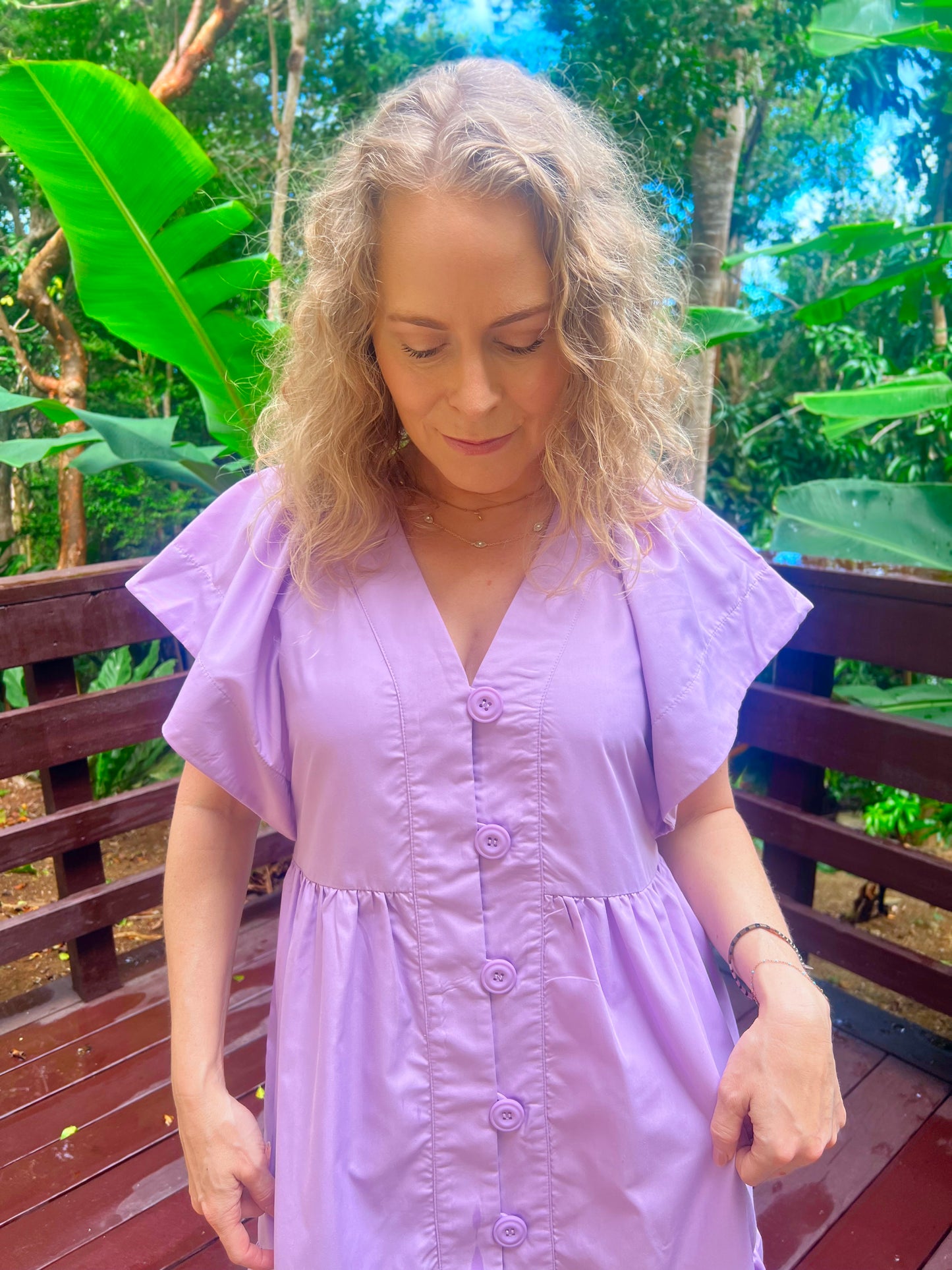 Clearance Jasmine Lilac dress