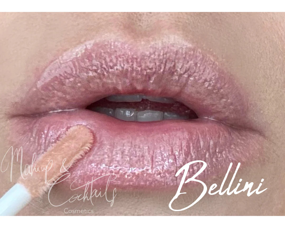 Clearance Make Up and Cocktails Lip Gloss- Bellini
