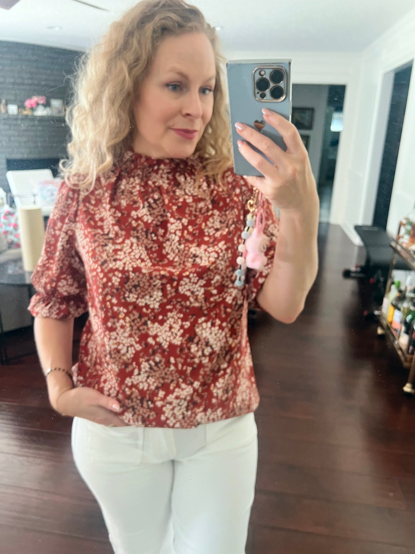 Brielle Top - Rust