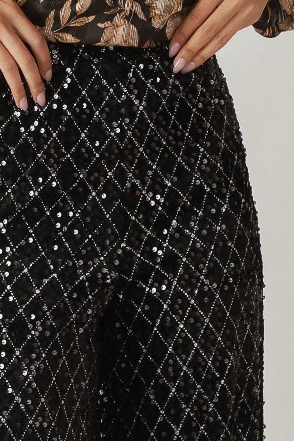 Marlowe Sequin Trousers