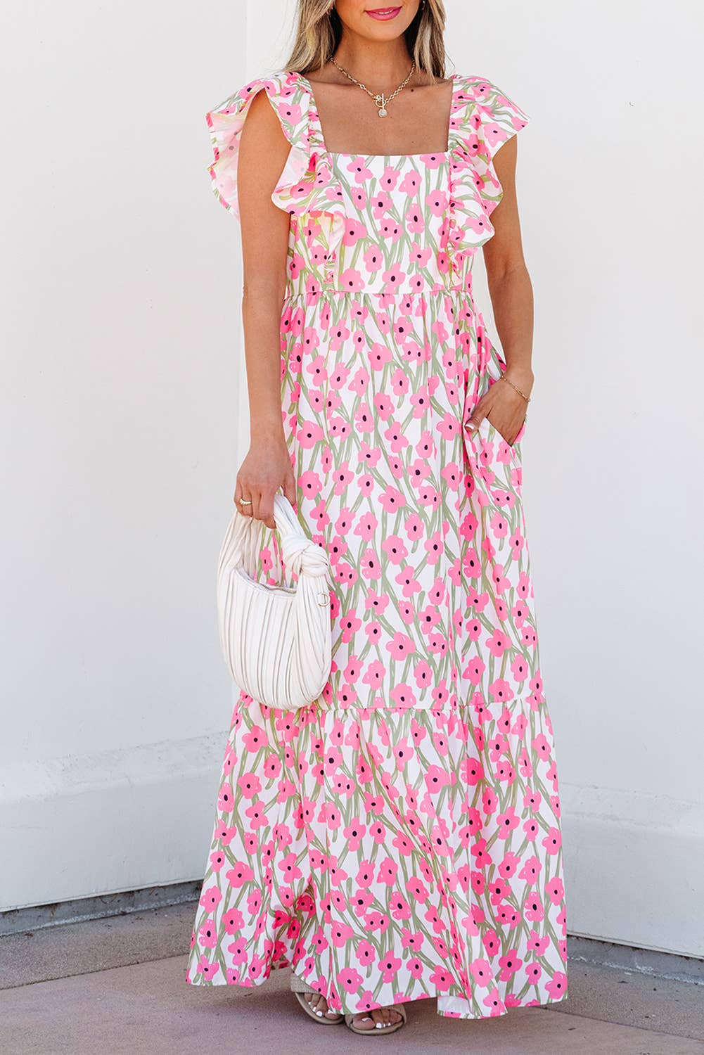 Emma Floral Maxi Dress