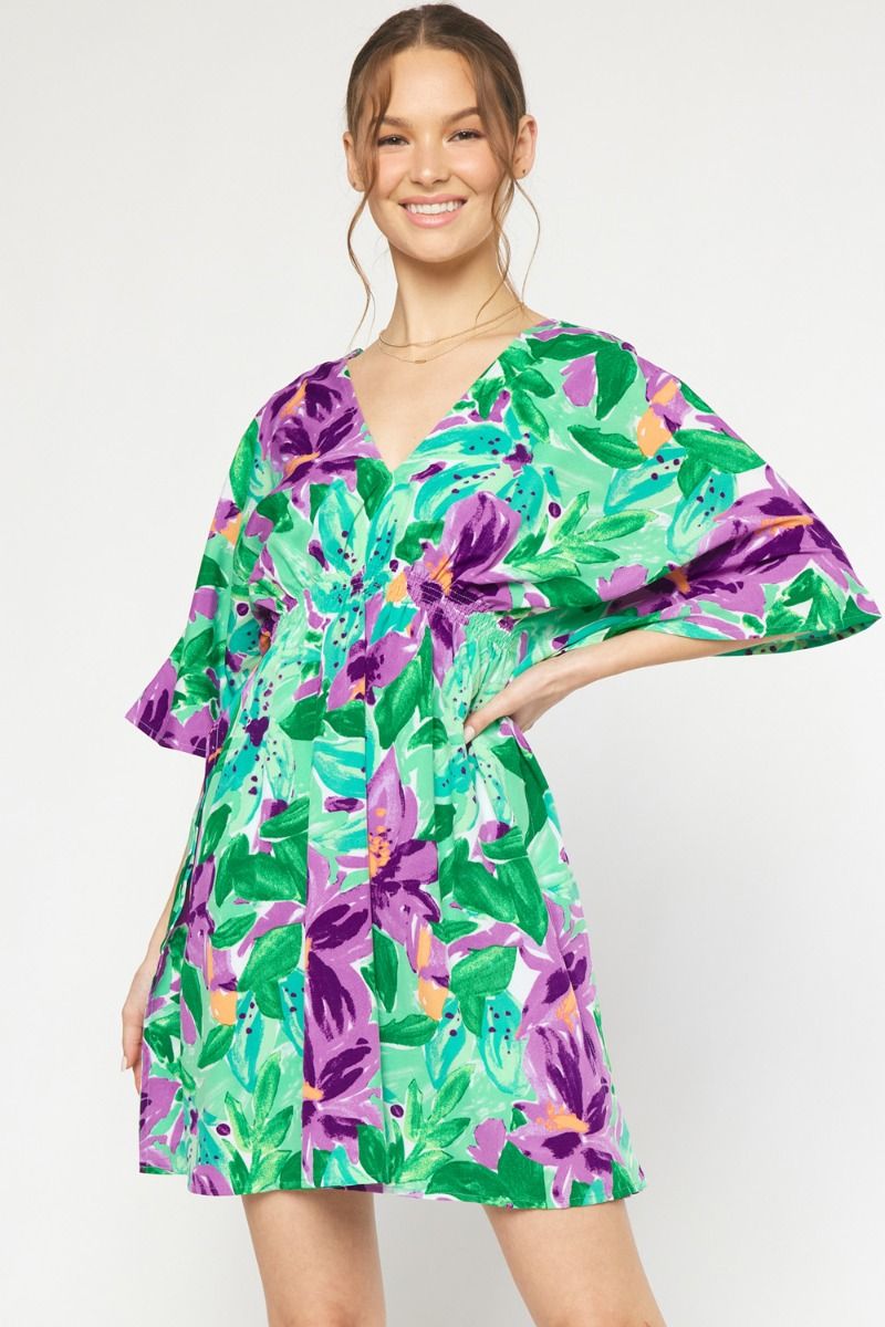 Maisie's meadow muse floral dress