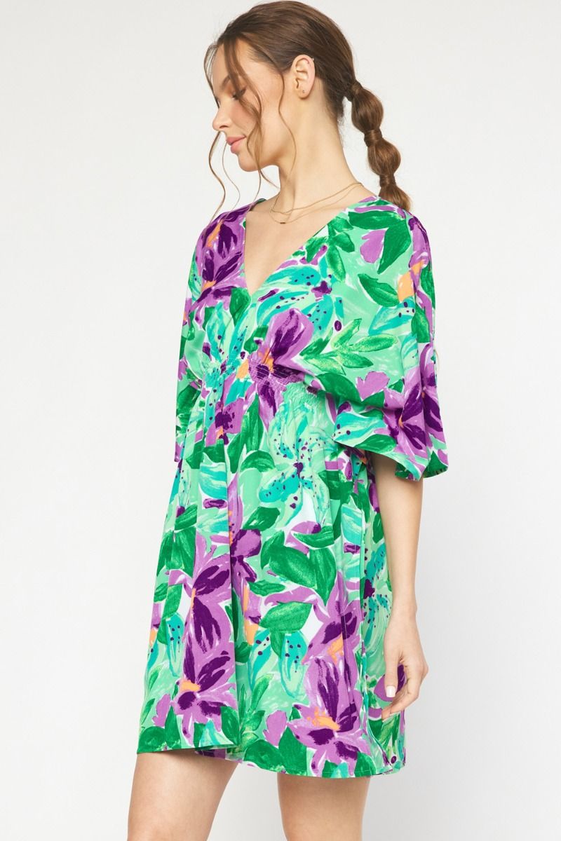 Maisie's meadow muse floral dress
