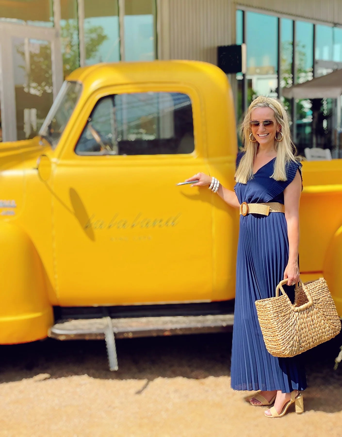 Charlotte Navy dress