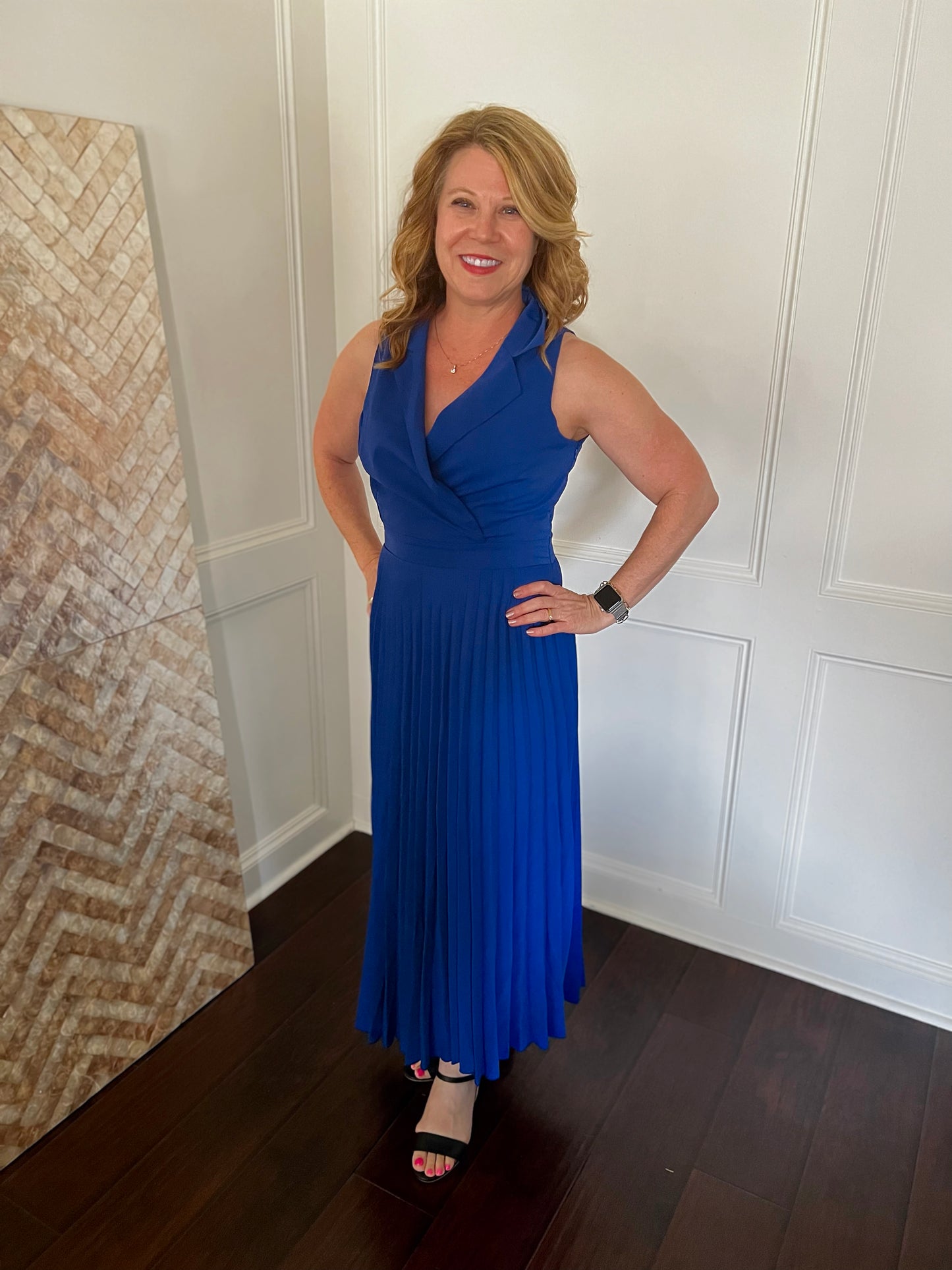 Lisa Pleated Dress