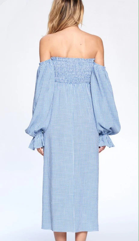 Clearance Sadie Gingham Dress Large