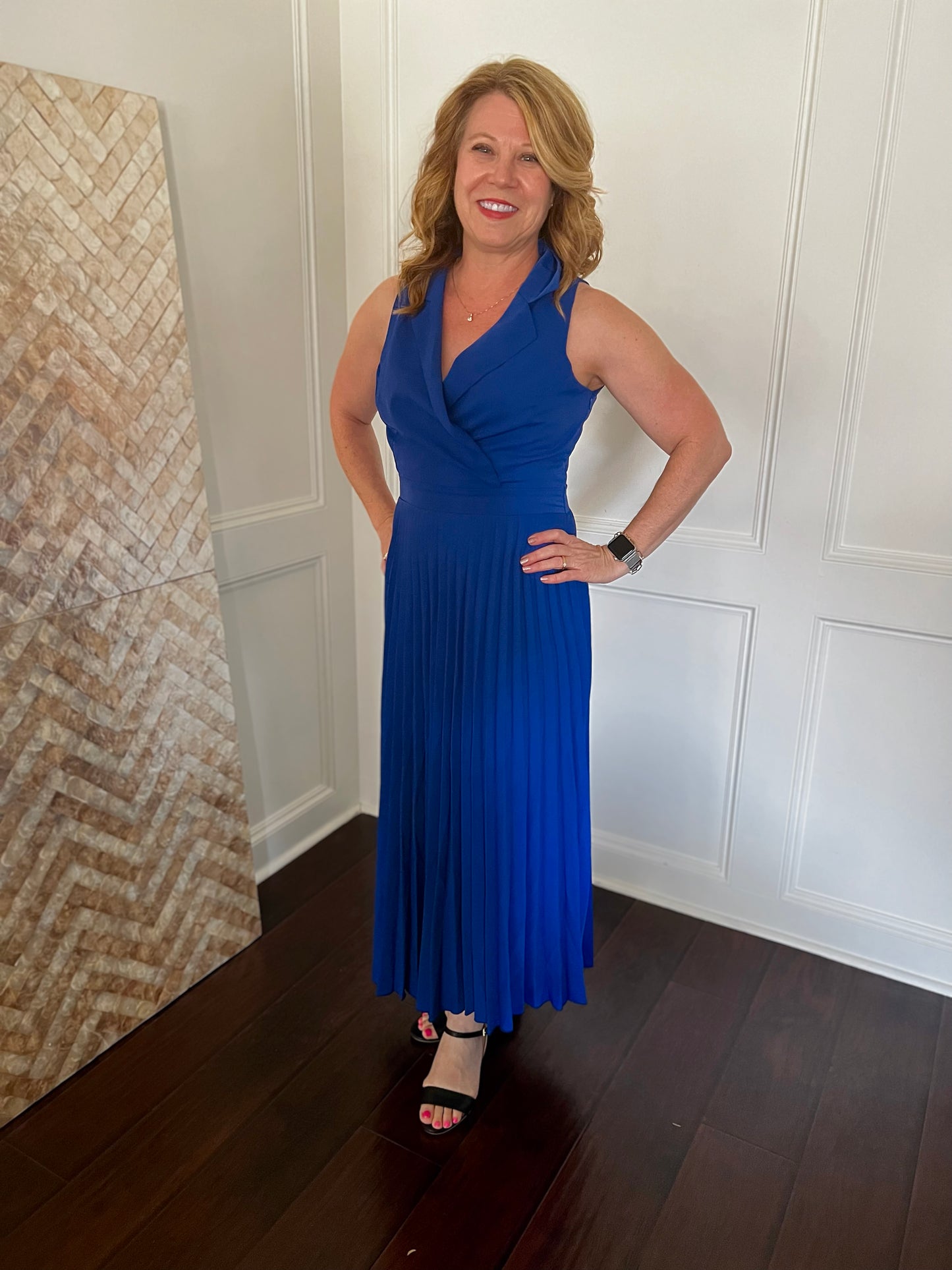 Lisa Pleated Dress