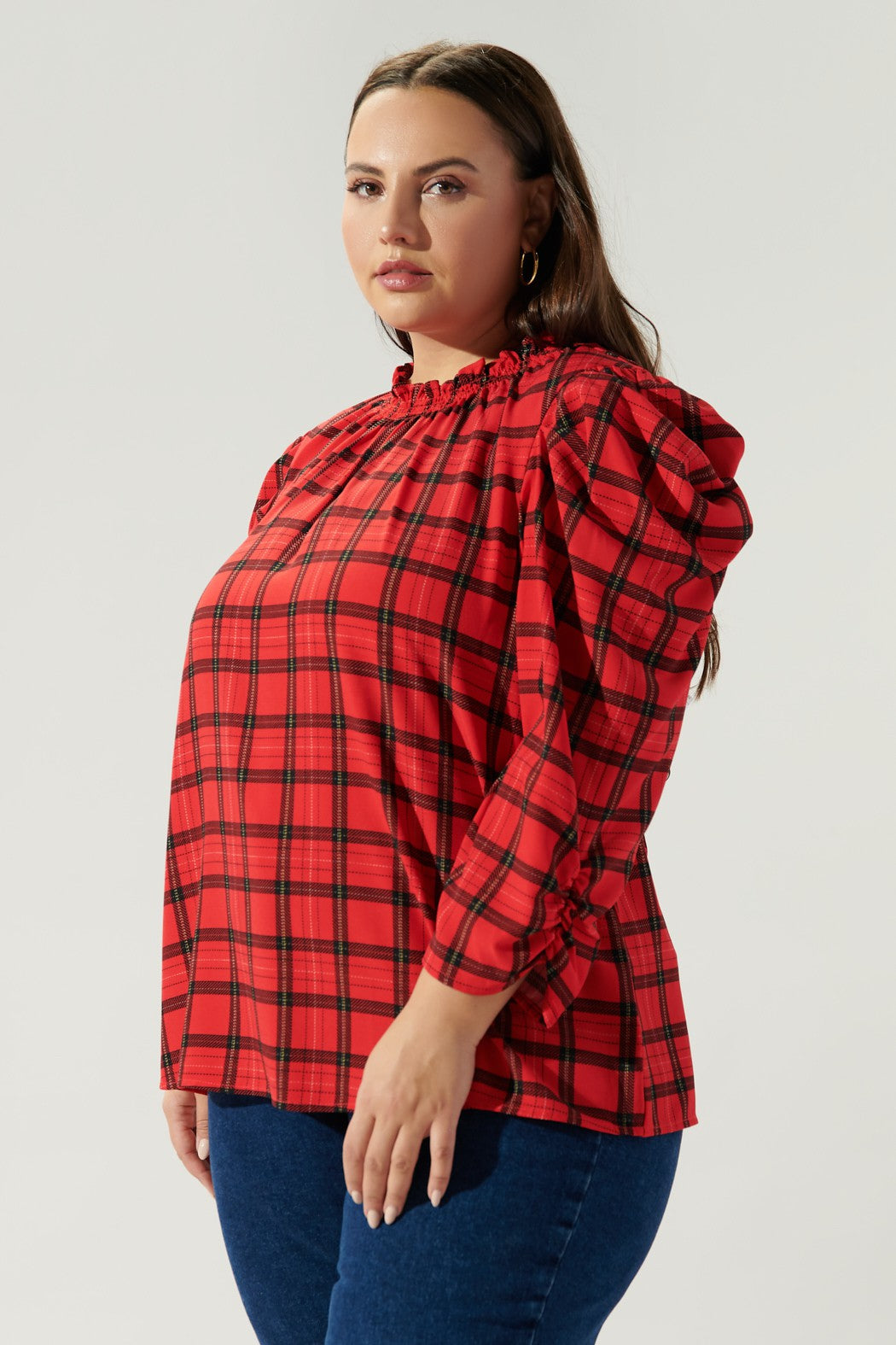 plus sized holiday top