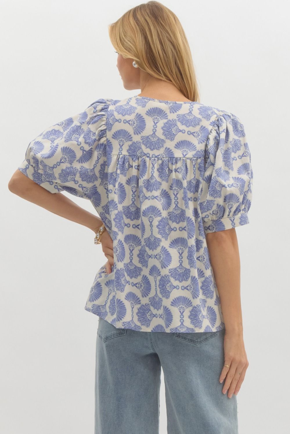 Molly Printed Blouse