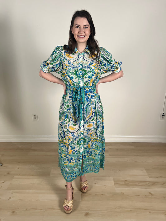 Ella Brooke printed dress