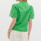 Rebecca Green Button Down Blouse