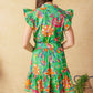 Jade Floral Mini Dress