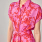 Zinnia ruched dress