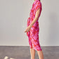Zinnia ruched dress