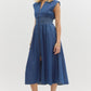 Daisy Denim Midi Dress