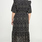 Avery embroidered  Curvy eyelet dress