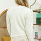 Priscilla Pearl  Bow Sweater