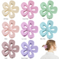 Jenny Open Floral Large Hair Clip- Pastel