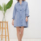 Edie Effortlessly Chic Denim Dress