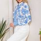 Savannah Lane Printed Blouse