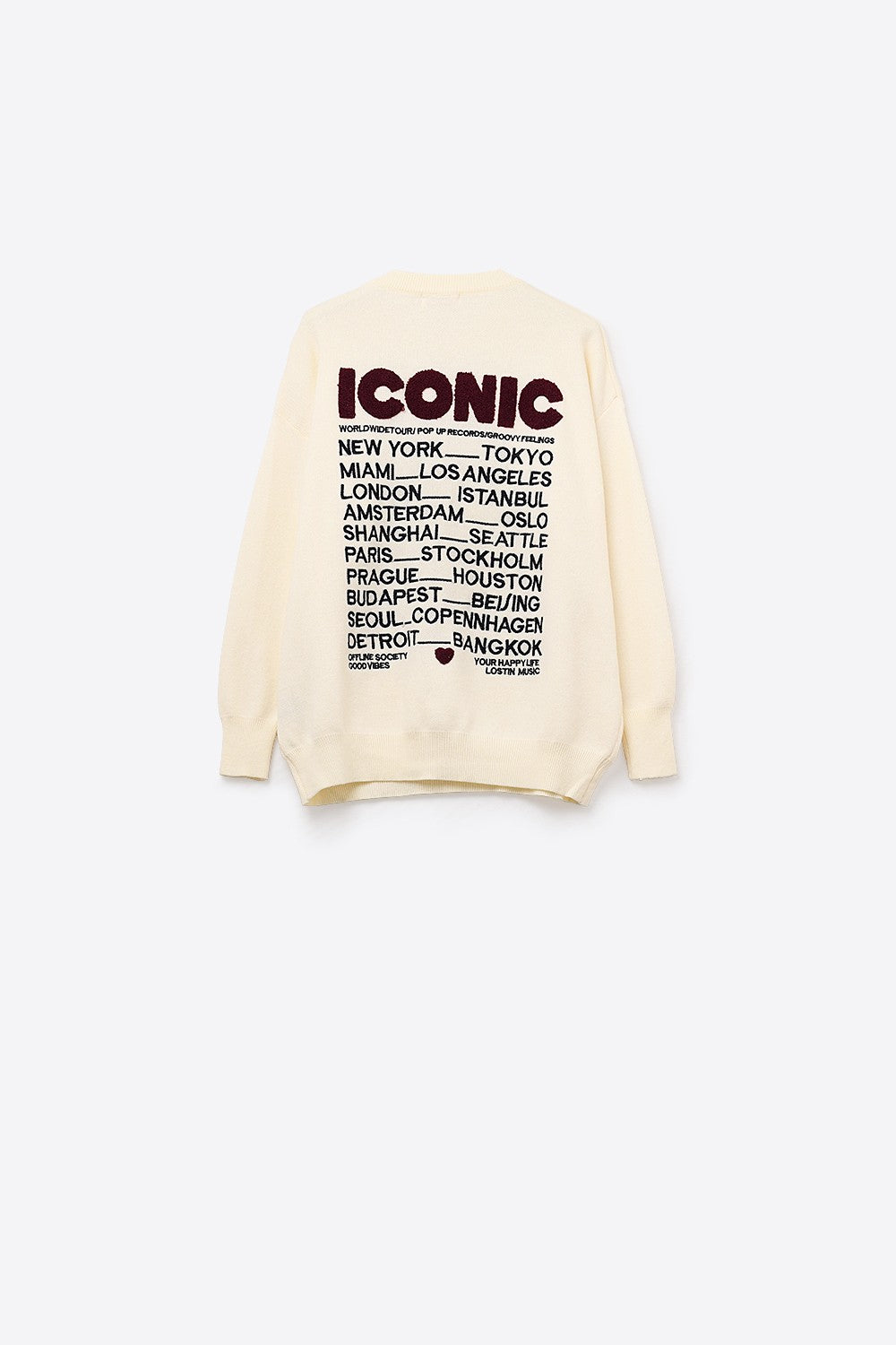 Iconic Worldwide Tour Sweater