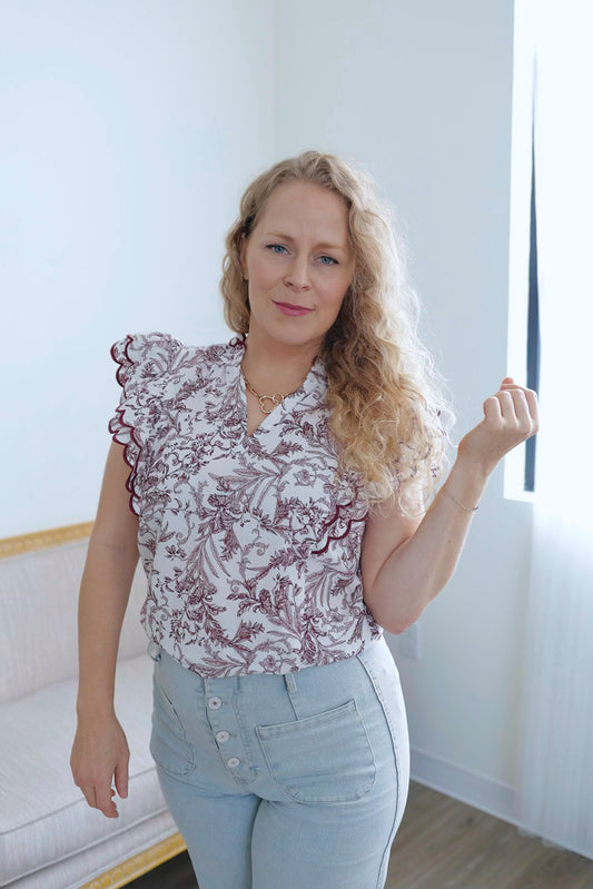 Tabitha Toile Blouse