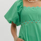 Kelly green dress