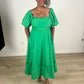Kelly green dress