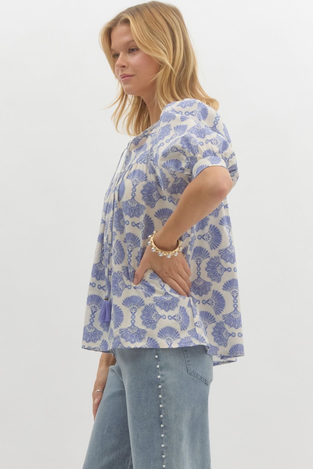 Molly Printed Blouse