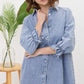 Edie Effortlessly Chic Denim Dress