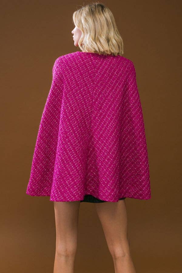 Genevieve Tweed Cape