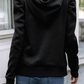 Shannon structured shoulder sweatshirt