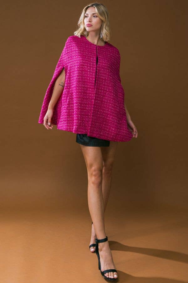 Genevieve Tweed Cape