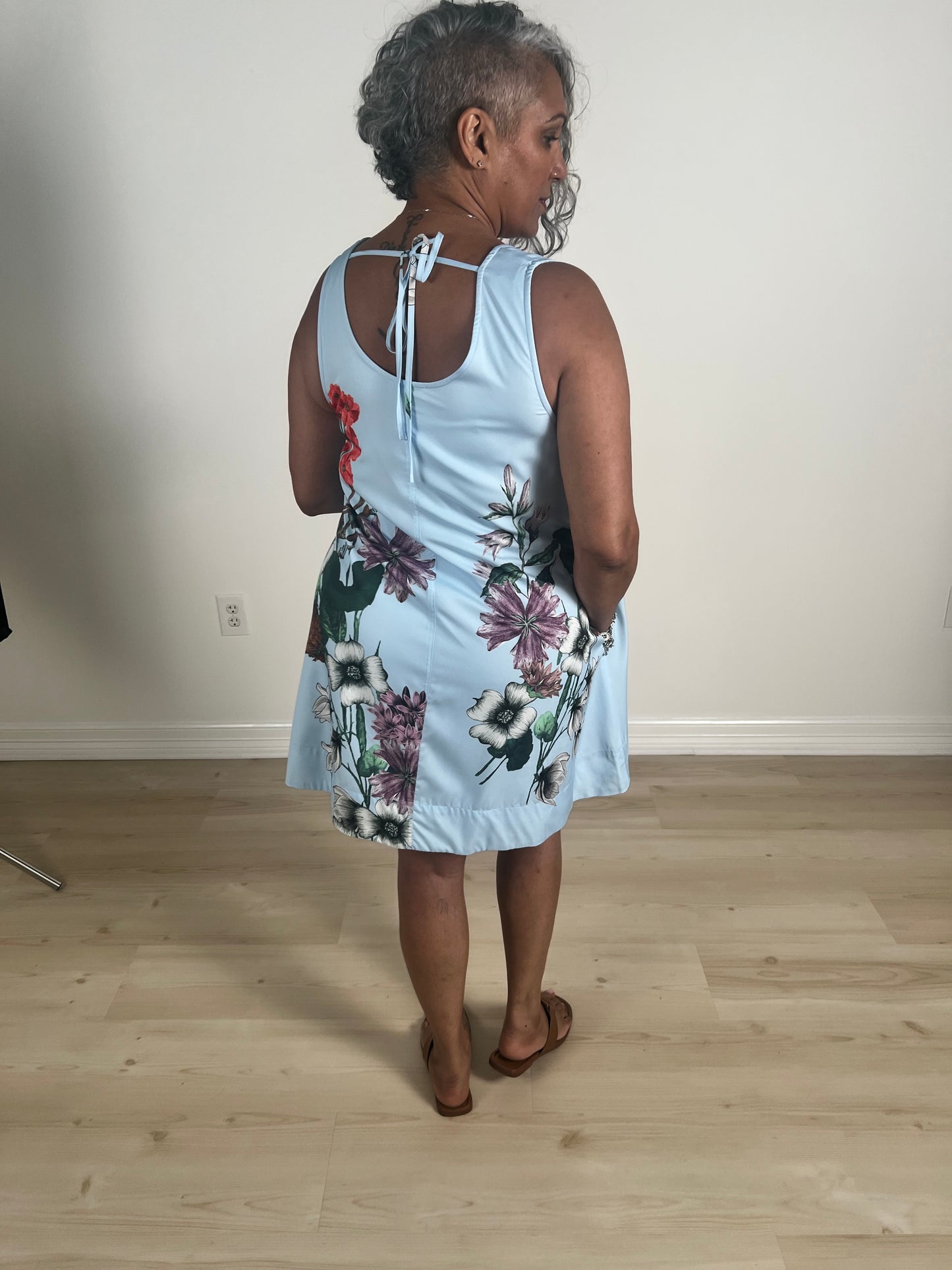 Sarah Floral Swing dress