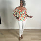 Poppy Flirty Floral Top