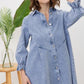 Edie Effortlessly Chic Denim Dress