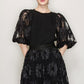 Donna Floral Puff Sleeve Top