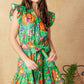 Jade Floral Mini Dress