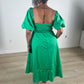 Kelly green dress