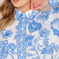 Savannah Lane Printed Blouse