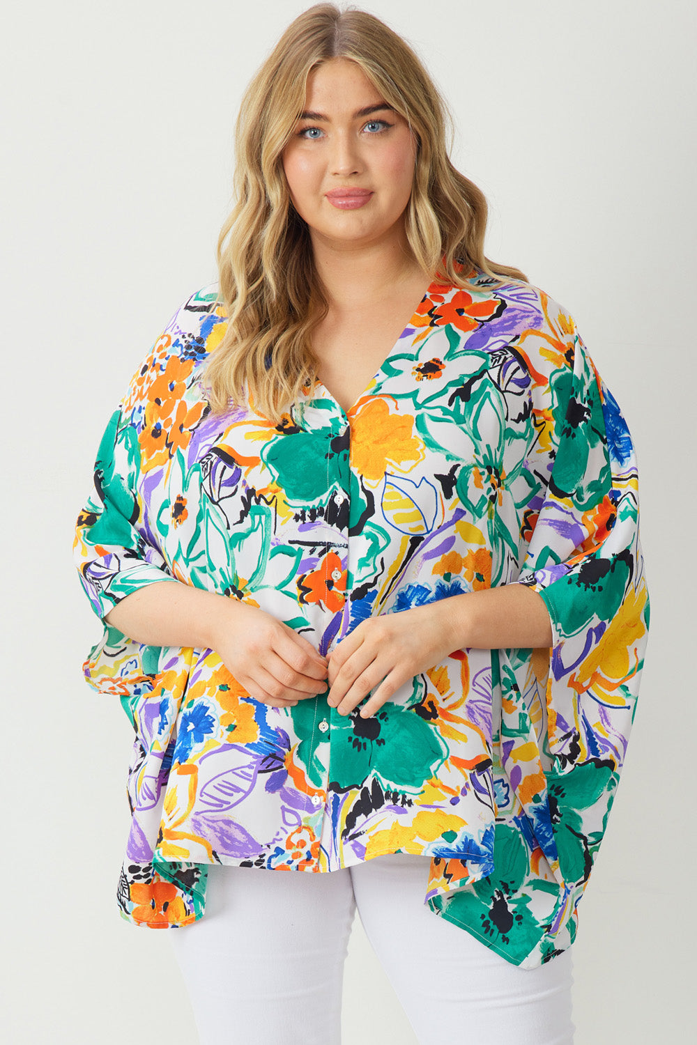 Ophelia floral print top