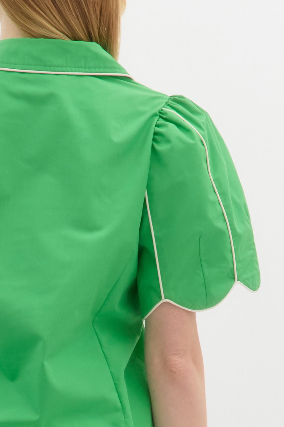 Rebecca Green Button Down Blouse